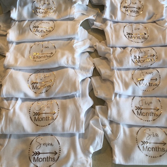 NEW Year of Baby Onesies - Picture 1 of 2